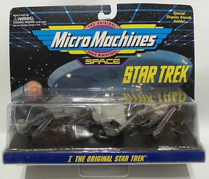 STAR TREK: MICROMÁQUINAS KLINGON BATTLECRUISER ROMULAN PÁJARO DE PRESA, BAHÍA BOTÁNICA - Imagen 1 de 1