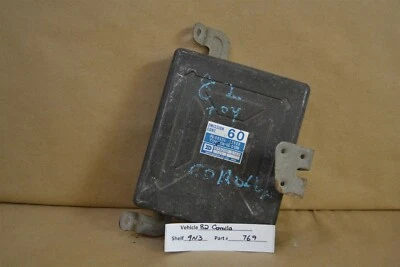 Unidad de control del motor Toyota Corolla 1981-1982 ECU 8955012600 módulo 169 9N3 Foto 1 de 3