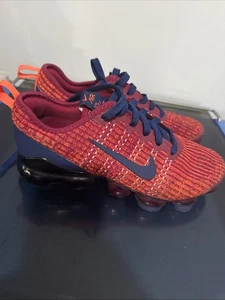 Nike Air Vapormax Flyknit 3 GS Red/Blue BQ5238-602 Size 6Y - Picture 1 of 8