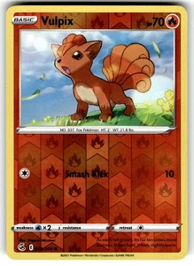 Pokemon Fusion Strike Vulpix 029/264 Reverse Holo - Picture 1 of 4