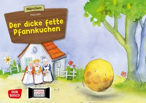 Der dicke fette Pfannkuchen. Kamishibai Bildkartenset. Petra Lefin Box 12 S. - Bild 1 von 6