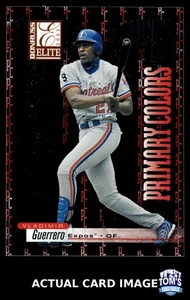 2001 Donruss Elite Primary Colors Red #PC-23 VLADIMIR GUERRERO Expos HOF /975 NM - Picture 1 of 4