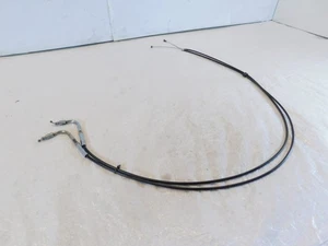 1999-2009 Harley Davidson Softail FXSTBI Night Train Throttle & Idle Cable Set - Picture 1 of 16