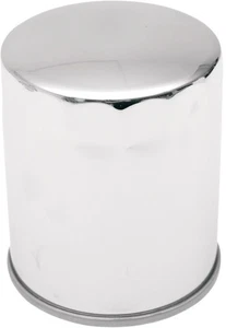 Magnetic Chrome Oil Filter for Harley-Davidson Sportster 1984 up + 1340cc EVO - Picture 1 of 5