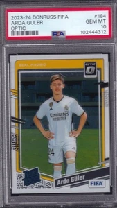 Arda Güler Donruss Optic Rated Rookie PSA 10 2023/2024 Real Madrid - Bild 1 von 2