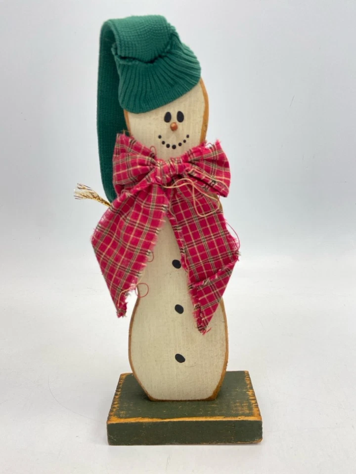 Madera verde crema/roja Navidad Foto 1 de 1