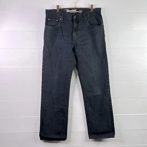OLD NAVY Men's Black Vintage Straight Leg Fit Denim Cotton Jeans Size 33 X 32 - Picture 1 of 9