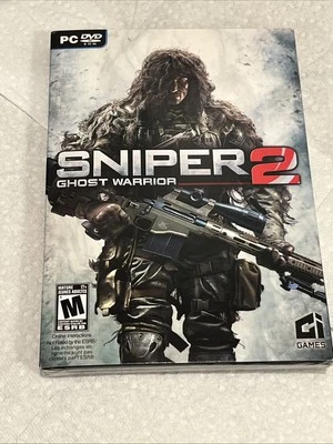 New Sealed SNIPER 2 GHOST WARRIOR (DVD-ROM 2013) PC Computer Video Game - Image 1 of 4