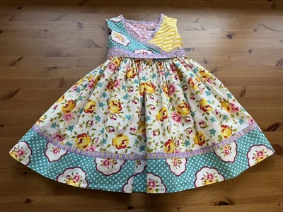 Jelly The Pug Girls 7 Abbey Woven Dress EUC - Image 1 of 4