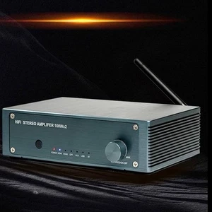 SAMTRONIC Bluetooth Power Amplifier 100Wx2 2 Channel Hi-Fi Stereo Receiver - Picture 1 of 7