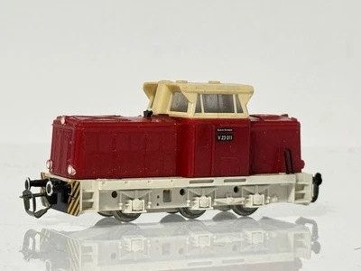 TILLIG TT # 02619 : Diesellok / Rangierlok BR V23 011 in orange / beige - Bild 1 von 4