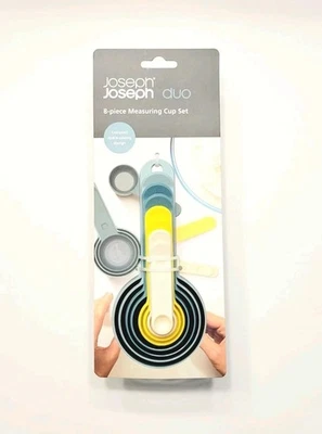 Joseph Measuring Spoon & Cup Set Kitchen 8-Pieces Multicolor Kitchen Space-Saver - Image 1 of 4
