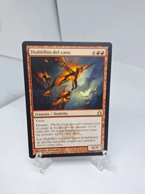2012 Magic: The Gathering - Return to Ravnica ,SPANISH, Chaos Imps #90,LP - Image 1 of 4