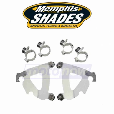 Memphis Shades Plate for Road Warrior Fairing for 2011-2013 Harley Davidson le Foto 1 de 4