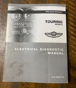Harley 2003 Touring OEM Electrical Diagnostic Manual 99497-03 - Bild 1 von 7