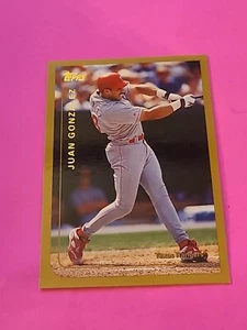 1999 Juan Gonzalez Topps #50 - Foto 1 di 2