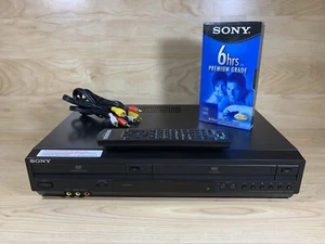 Combo reproductor de DVD Sony SLV-D380P VCR VHS CON CONTROL REMOTO CABLES AV probado - Imagen 1 de 7