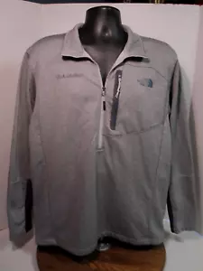 The North Face grau Fleece Langarm 1/2 Zip Pullover Sweatshirt Herren Gr. XL - Bild 1 von 4