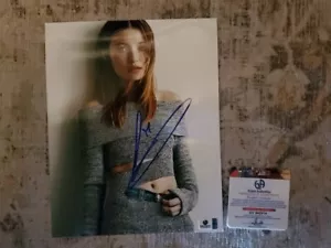 Emily Browning Signed 8x10 Photo Autographed GA COA GAI Sucker Punch American Go - Picture 1 of 8