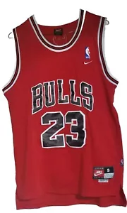 Vintage Herren S Nike Chicago Bulls Michael Jordan #23 NBA Basketball Trikot +2 - Bild 1 von 7