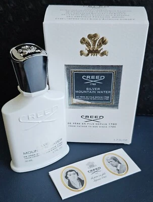 Creed Silver Mountain Agua Eau De Parfum 50 ml 1,2 OZ Nuevo Lote F000152 Foto 1 de 4