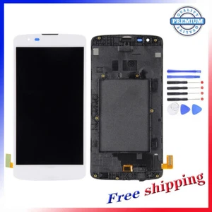 For LG K8 K350N K350E US375 Phoenix 2 K371 LCD Screen Digitizer Touch White- - Picture 1 of 1