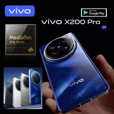 VAT Free! ViVO X200 PRO 5G Global Unlocked, 120Hz 200MP Dimensity 9400 6000mAh - Image 1 of 4