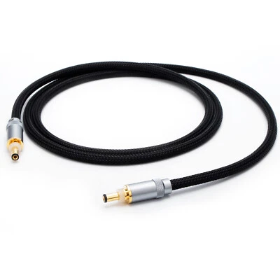 6N OFC DC Cable 2.1mm/2.5mm Power Amplifier Decoder Sound Card DC Power Cable - Image 1 of 4