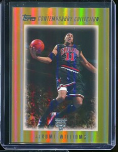 JEROME WILLIAMS 2003-04 TOPPS CONTEMPORARY COLLECTION GOLD #d 09/25 RARE!!