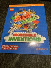 Lego Create The World Incredible Inventions Official Album 2018