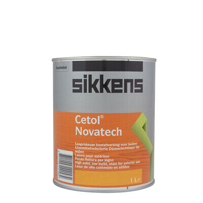 Sikkens Cetol Novatech 1L Versch. Farben, High-Solid Lasur, Holzlasur • 35.39€