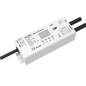 4CH DMX512 RDM Decodificador DC12-36V 5A IP67 DMX Tira LED Controlador Regulador Controlador  - Imagen 1 de 7