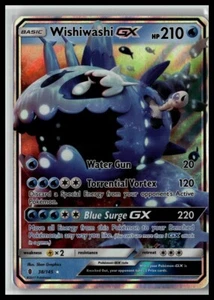 Pokemon Guardians Rising #38/145 Wishiwashi GX Rare - Picture 1 of 2
