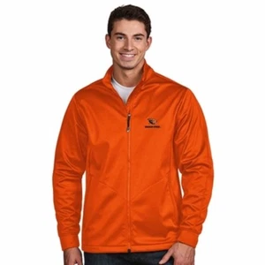 NWT Oregon State Mens Full Zip Golf Jacket by Antigua Orange XL - Picture 1 of 1