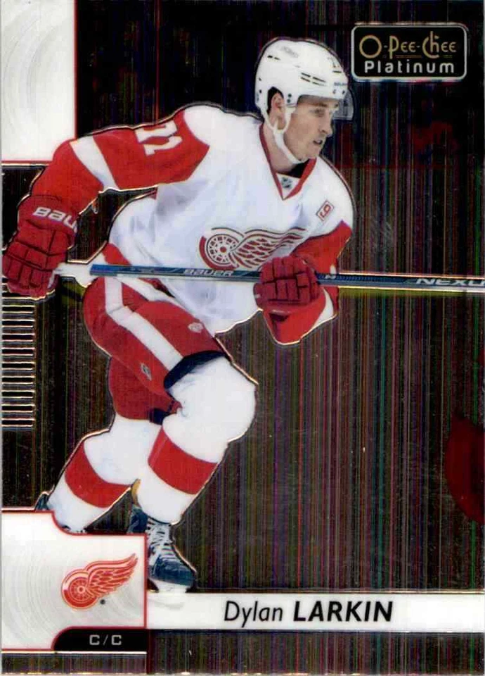 2017-18 O-Pee-Chee Platinum Dylan Larkin #112 - Image 1 of 2