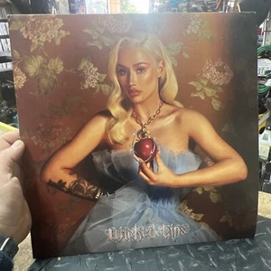 Iggy Azalea Wicked Lips BLUE vinyl LP record RARE!! - Picture 1 of 2