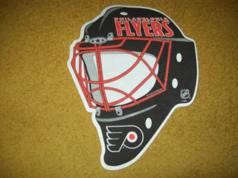 Philadelphia Flyers Die Cut Goalie Mask Felt Pennant Cover