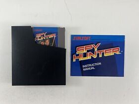 Spy Hunter Nintendo NES Game & Manual Tested Authentic