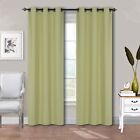2x Blockout Curtains Blackout Window Curtain Pair Eyelet For Bedroom Curtains