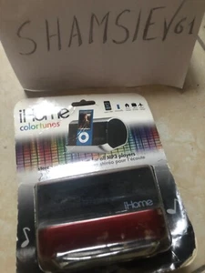 NEW iHome iHM9 Portable Red Speaker Systerm for iPod iPhone SEALED - Picture 1 of 1
