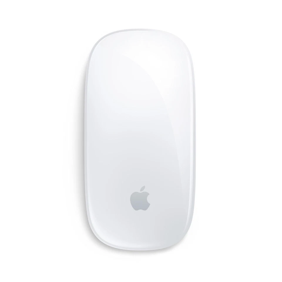 APPLE Magic Mouse 2024 Bluetooth 1300 dpi beidhändig weiß/silber MXK53Z/A B-Ware