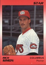 1990 Columbus Mudcats Star #22 Rich Simon