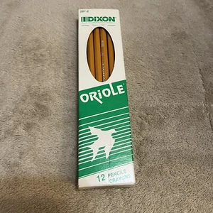Vintage Dixon Oriole Woodcase Pencil- #2/HB-287-2 -12 ct Brand new - Picture 1 of 4