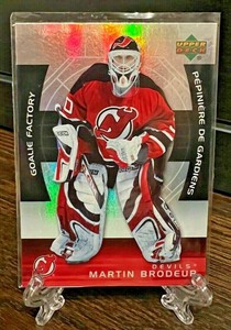 MARTIN BRODEUR 2005-06 MCDONALDS UPPER DECK GOALIE FACTORY #GF3