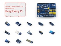 Accessories Pack for Raspberry Pi 3B/2B Expansion Board ARPI600 Various Sensors