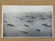 The Jubilee Naval Review. Spithead,1935. Original Tuck’s real photo postcard