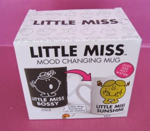 Mr Men Miss Mood Changing Mug Cold Little Miss Bossy To Hot Little Miss Sunshine - Picture 1 of 3