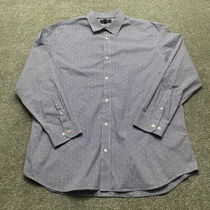 Camicia Banana Republic XXL 18,5 blu non ferro vestibilità classica abito manica lunga uomo - Foto 1 di 8