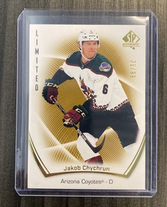 2021-22 UPPER DECK SP AUTHENTIC HOCKEY LIMITED GOLD JAKOB CHYCHRUN  /99🔥🔥