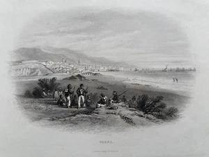 Impresión antigua de 1857; Guerra de Crimea: Varna, Bulgaria - Imagen 1 de 2